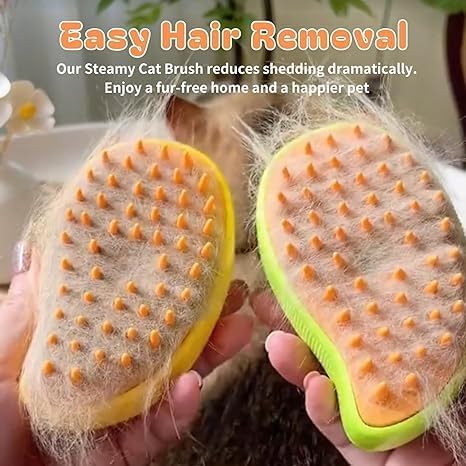 SteamSwipe™ 3 in 1 Pet Hair brush